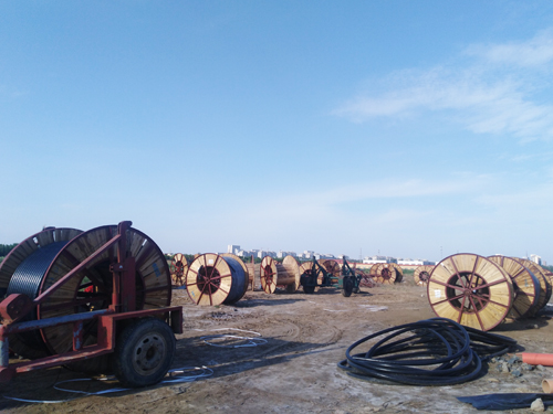 電纜存儲(chǔ)現(xiàn)場(chǎng)