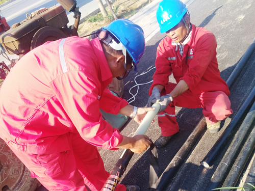 電纜頭制作現(xiàn)場(chǎng)