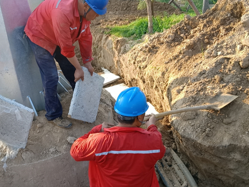 電纜桿下防護(hù)