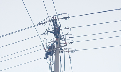 立邦塑膠業(yè)擴配套工程打火