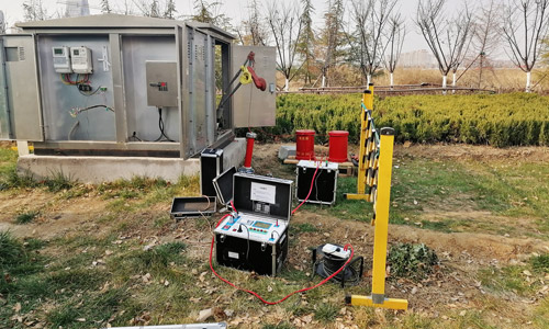 香山悅供電故障試驗現(xiàn)場