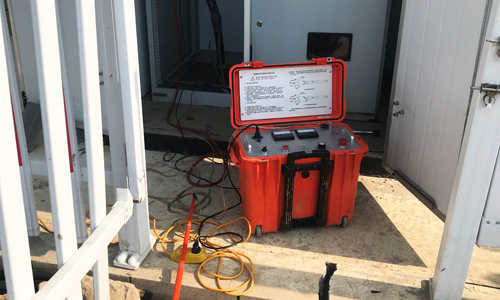 北二路電纜故障檢測現(xiàn)場