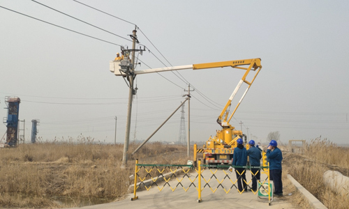 2021年3月10日，龍井線104號(hào)桿斷桿搶修