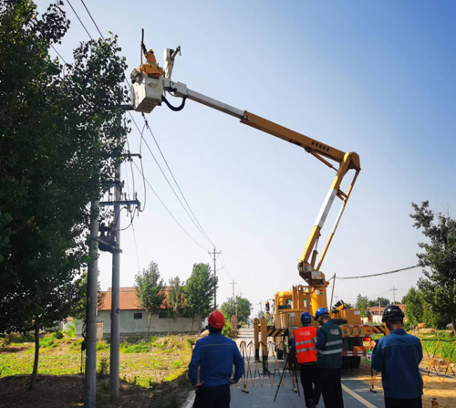 10KV朱家線109號(hào)與藍(lán)海線06號(hào)聯(lián)絡(luò)線拆火、接火。