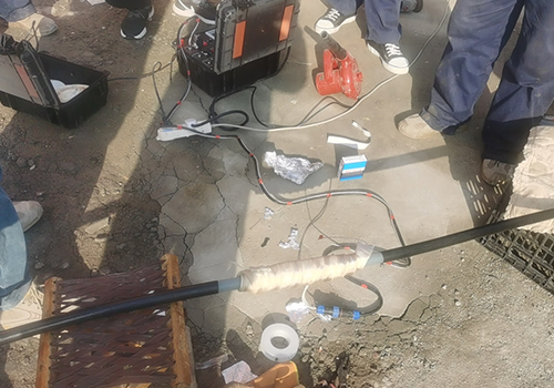 2024年3月3日，華昌公司職工內(nèi)部高壓電纜熱熔中間頭制作培訓(xùn)！